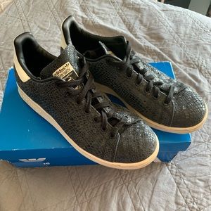 Stan Smith snake skin sneakers